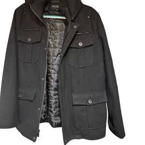 ☃️Guess Black Military Field Jacket